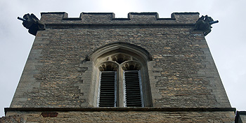 The 15th century top of the tower August 2011